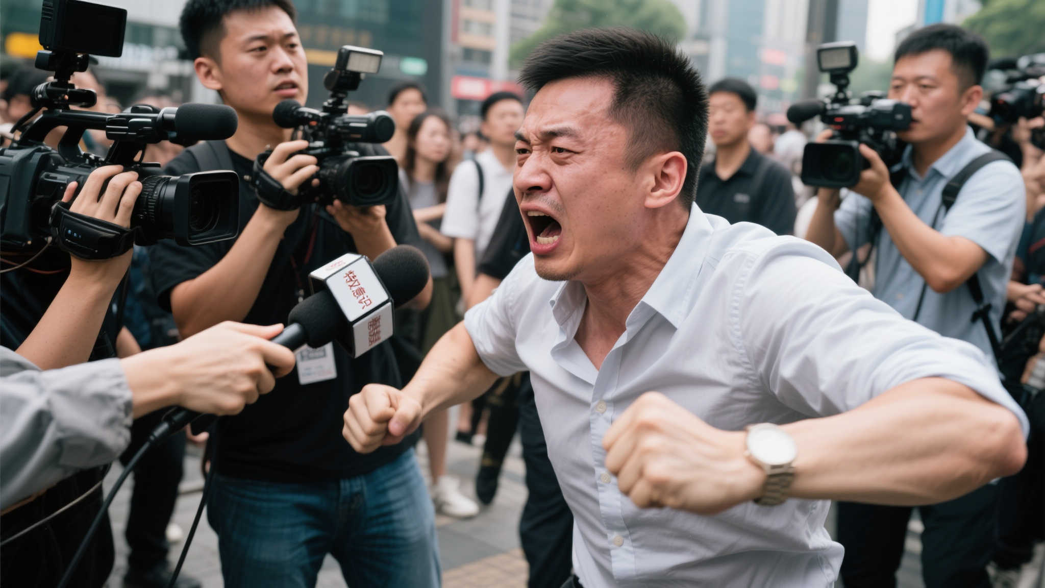 楚看到一名